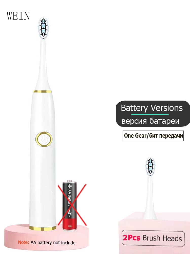 Newest Sonic Electric Toothbrushes for Adults Kids Smart Timer Rechargeable Whitening Toothbrush Waterproof Head Charging type