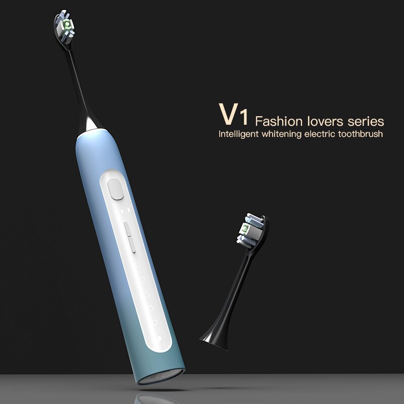 New Super Sonic Electric Toothbrushes For Adults Kid Smart Timer Whitening Toothbrush Ipx7 Waterproof Fast USB Charging