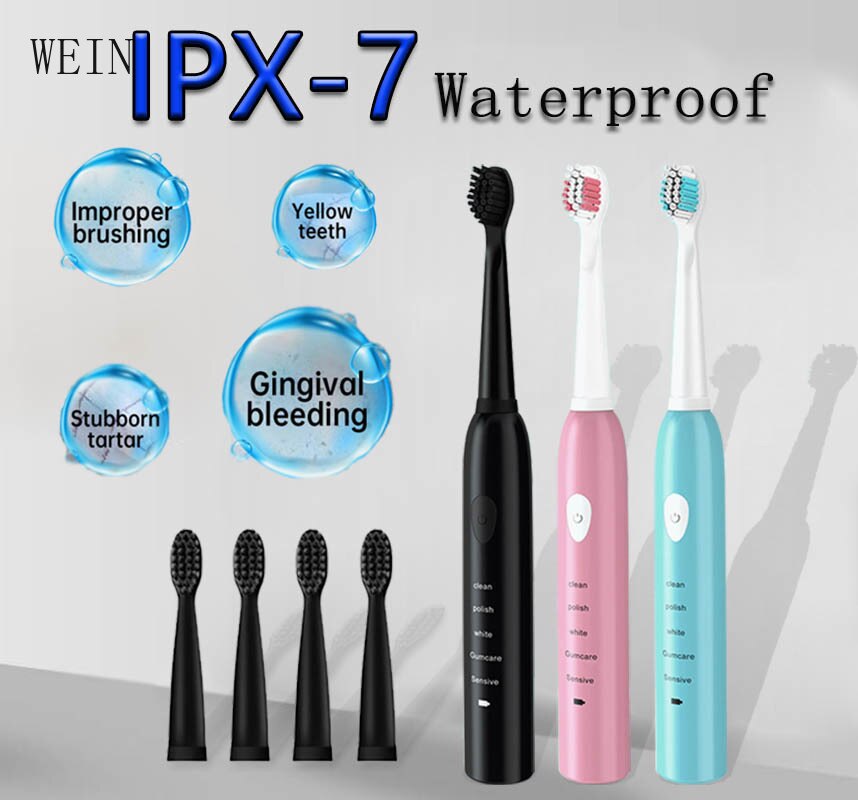 new sonic toothbrush kid electr electric toothbrush adult Waterproof Replaceable cepillo electrico Whitening Teeth Brush