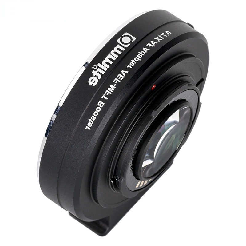 CM-AEF-MFT AF EXIF 0.71X Reduce Speed Booster Lens Adapter Ring for Canon EF Lens to Micro Four Thirds M4/3 Cameras.