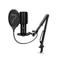 SR-AU01-K1 Cardioid Condenser USB Microphone for computer,Great for Gaming, Podcast, LiveStreaming, YouTube Recording