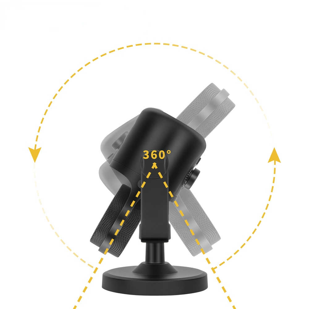 SR-USB MINI Cardioid Condenser USB Microphone for Computer Gaming Live, Professional Studio Mic for Recording