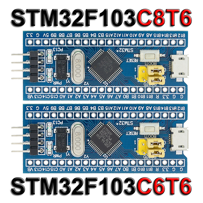 ST-LINK V2 Simulator Download Programmer Original STM32F103C8T6 ARM STM32 Minimum System Development Board STM32F401 STM32F411 USB Programmer