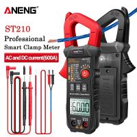 ANENG ST210 Professional Digital Multimeter Clamp Meter DC/AC 600A Current Tester 6000 Counts True RMS Ampere Meter for Eletric