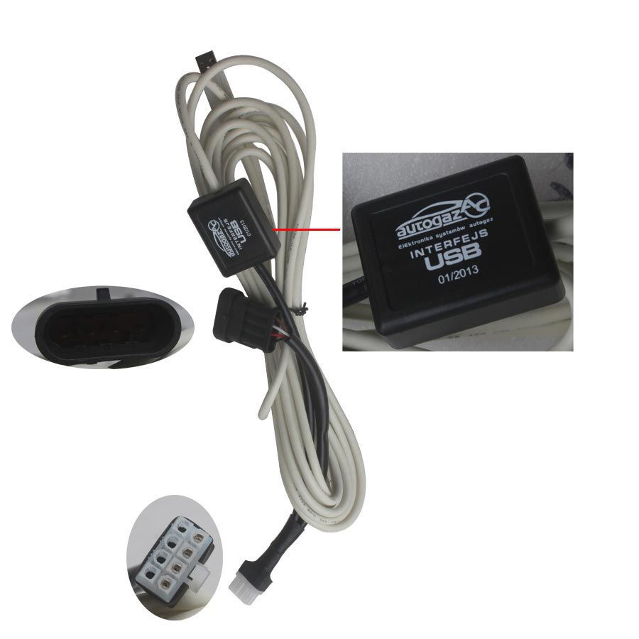 New Autogas USB Interface Cable for 4, 200, 300 LPG
