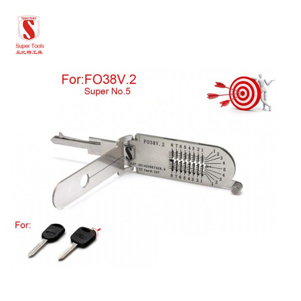 Super Auto Decoder and Pick Tool FO38v.2