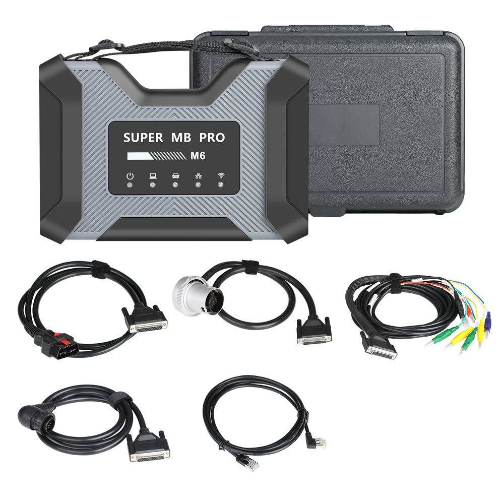 Super MB Pro M6 Wireless Star Diagnosis Tool Full Configuration Work on Both Cars and Trucks