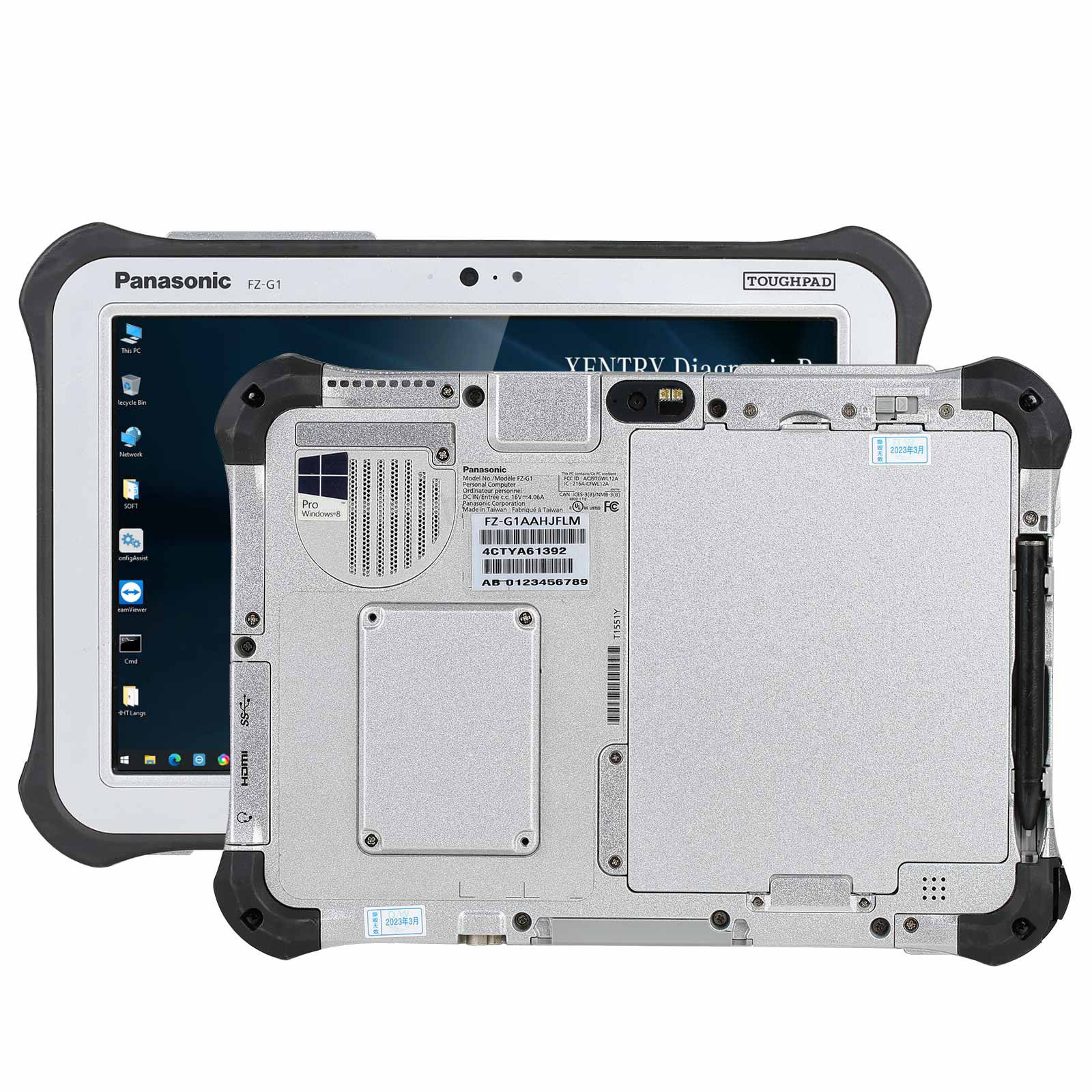 Super MB Pro M6+ Full Version DoIP Benz With SSD Plus Panasonic FZ-G1 I5 3rd Generation Tablet 8G Ready to Use