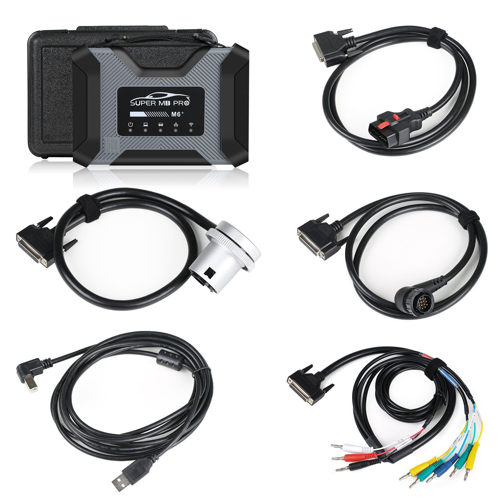 Super MB Pro M6+ Full Version DoIP Benz Diagnostic Scanner With SSD for Cars and Trucks