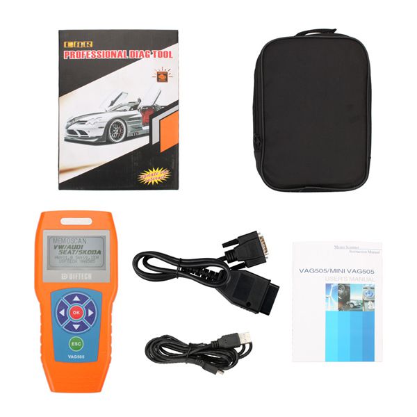 Super Professional V-A-G505 Memo Scanner for VW/AUDI