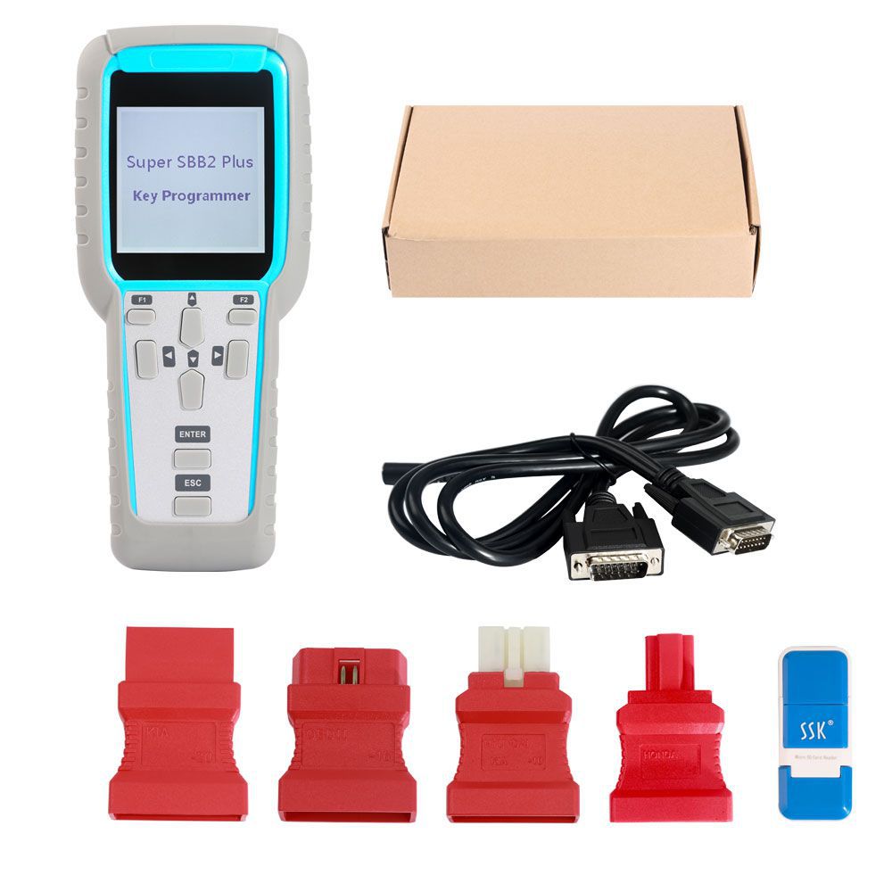 V2019.03.18 Super SBB2 PLUS SBB2+ Auto Key Programmer with IMMO+ Odometer + OBD Software