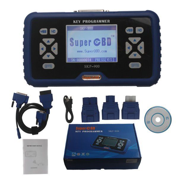 SuperOBD SKP-900 Hand-Held OBD2 Auto Key Programmer V5.0