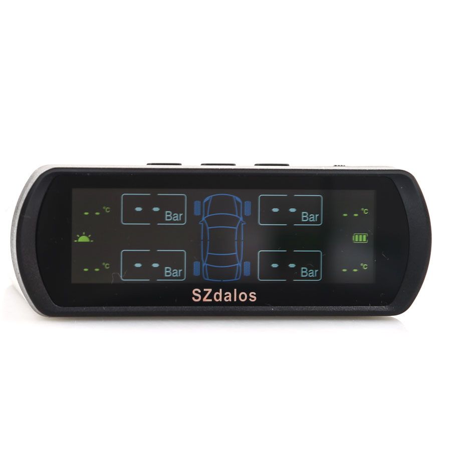 2017 SZDALOS TP400 Solar TPMS Wireless for Car/MPV/SUV/VAN with Mini External Sensor