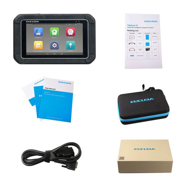 Newest Arrival Eucleia TabScan S7 Automotive Intelligence Diagnostic System