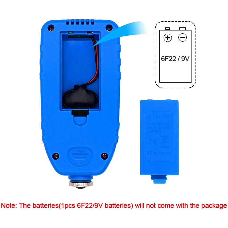 TC100 Car Paint Coating Thickness Gauge Car Paint Film Thickness Tester Measuring FE/NFE Paint Tool