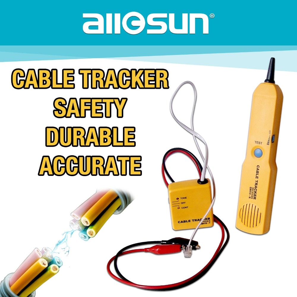 Telephone Network Cable Telephone Wire Tracker Phone Generator Tester Diagnose Tone Networking Tools Network Cable Tester Line