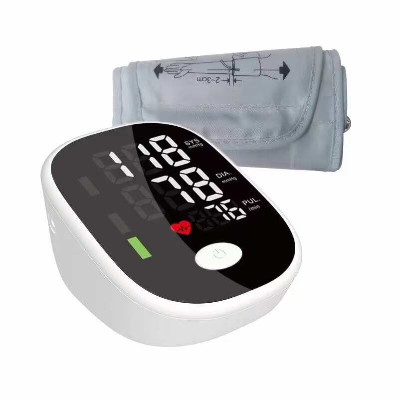 Infrared Thermameter +Automatic wrist Sphygmomanometer English voice broadcast Blood Pressure Monitor Heart rate Tonomet