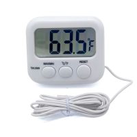 Thermometer Digital Thermo Temperature Meter TA358 with Probe Sensor CableRefrigerator Aquarium Kitchen Electronic LCD