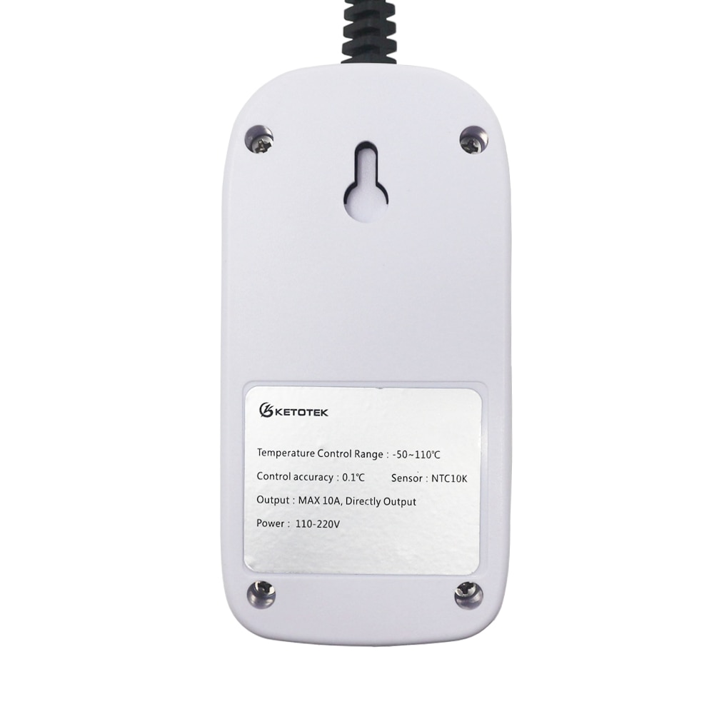 Thermostat Digital Temperature Controller KT3008 KT3009 for Incubator Brooder Regulator Switch Control AC110V 220V NTC Sensor