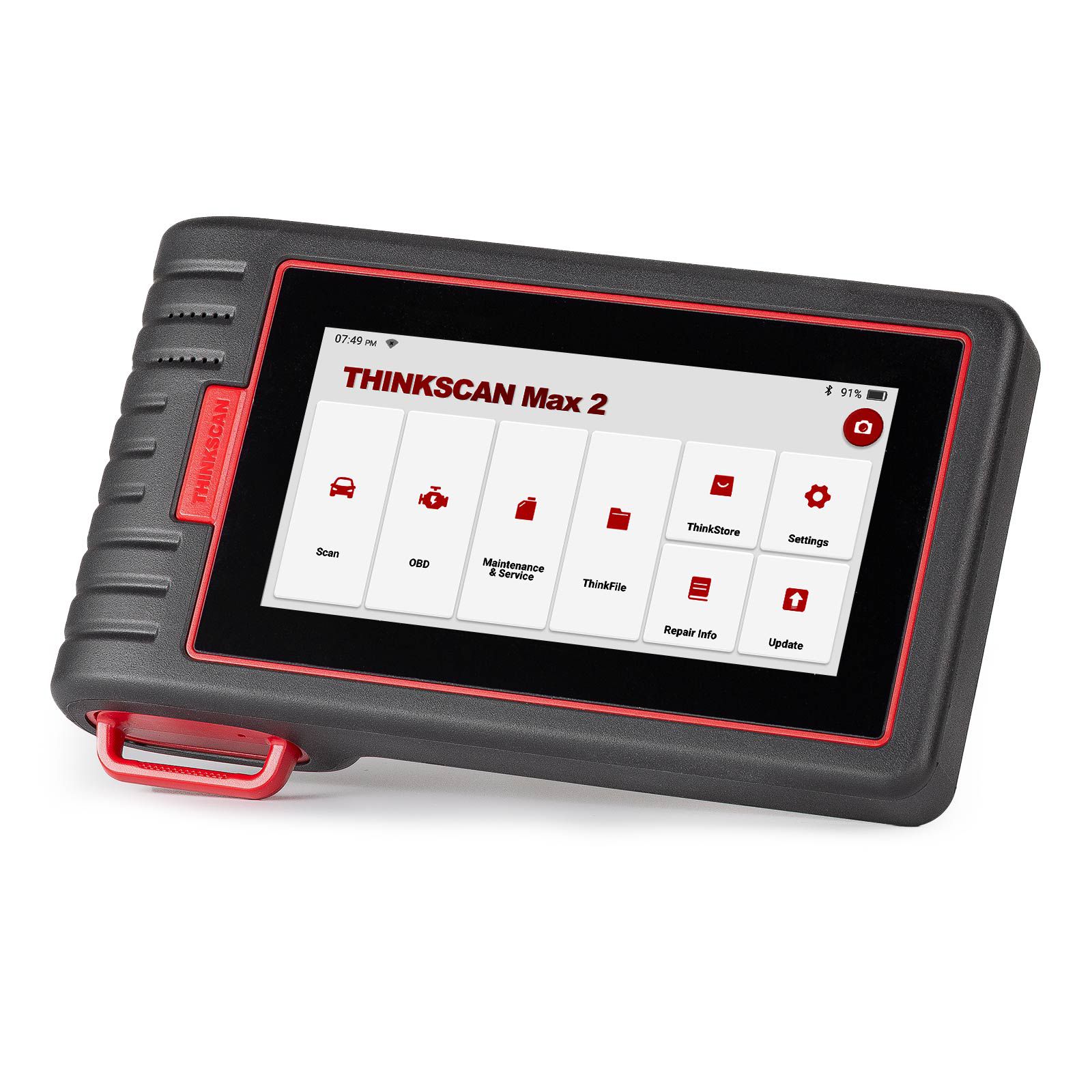 2024 THINKCAR ThinkScan Max 2 Diagnostic Scan Tool with CAN-FD, FCA AutoAuth, All System Diagnosis & 28+ Resets, IMMO/ABS Bleeding/Crankshaft Relearn