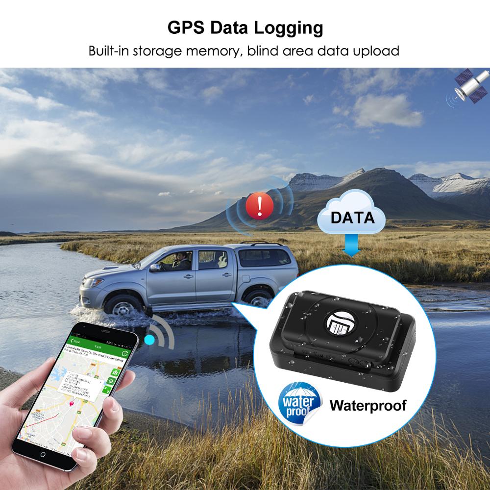 TK202A TK202B Localizador GPS 100 Day Standby GPS Data Logging Waterproof Magnet Voice Monitor Shock Alarm 2G Car GPS Tracker FREE Installation