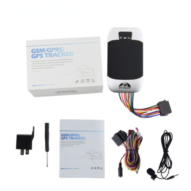 TK303F Vehicle GPS Tracker SMS/GSM/ Car Locator Voice Listening Waterproof Cut Off Engine Platform&App online Tracking