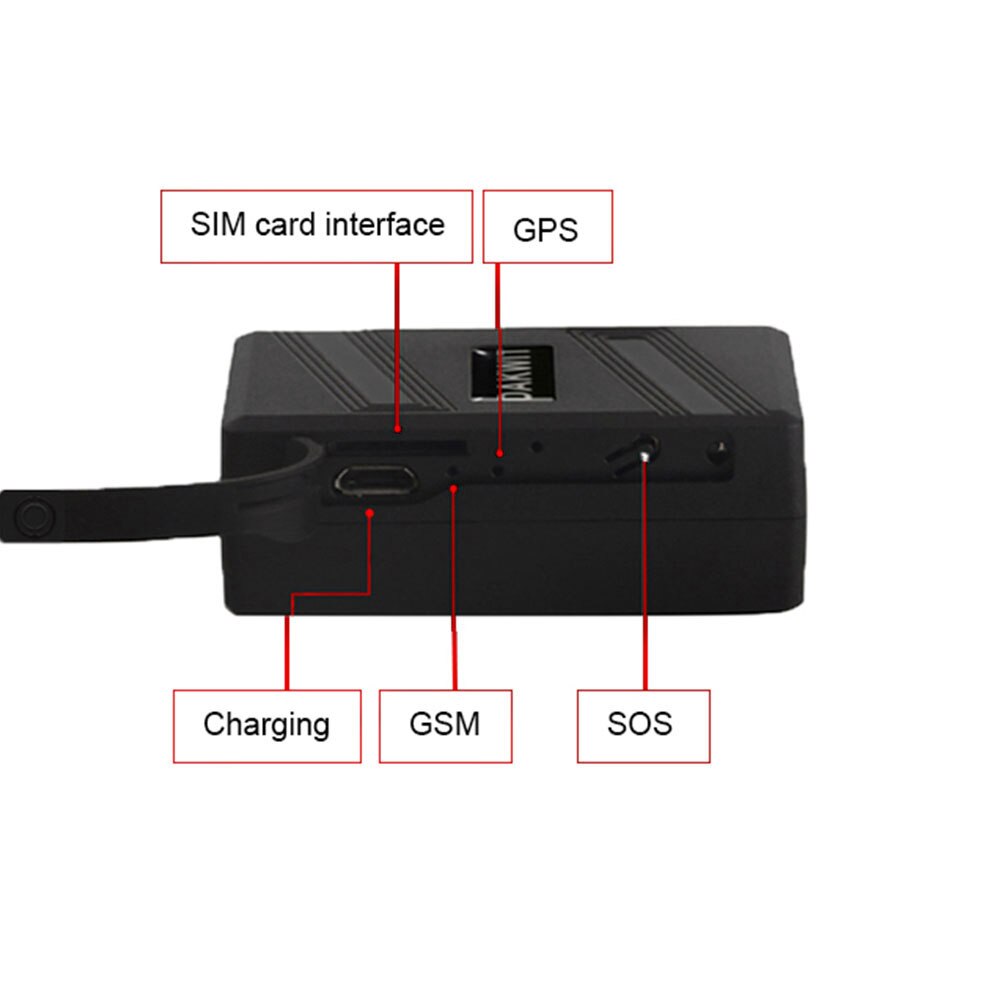 TK600 GPS Locator 1500mah Strong Magnetic Adsorption Free GPS/GPRS/GSM Tracker Magnetic Mini Car Tracker GPS Localizador Real Time