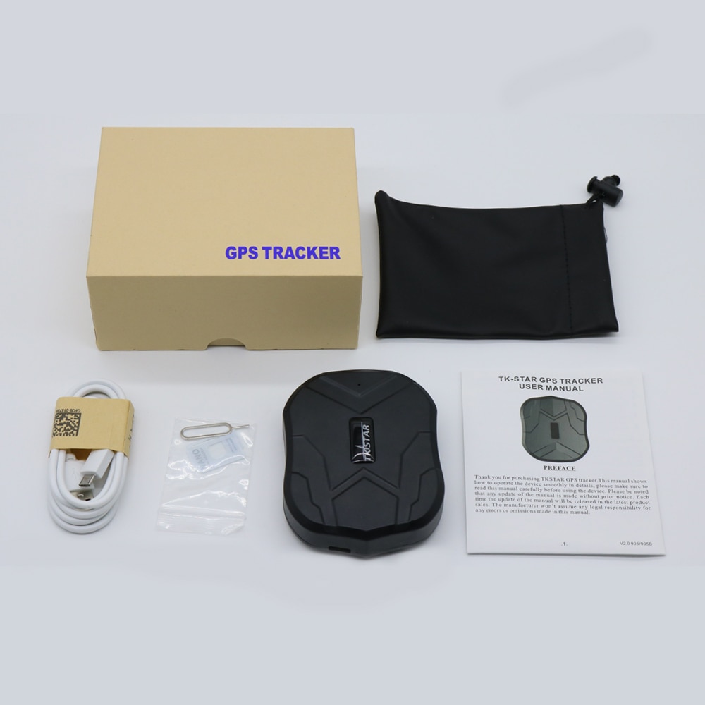 TK905B GPS Tracker Car 10000mAh GPS Locator Waterproof GPS Tracker Auto Magnet Voice Monitor Free Web APP PK TK915