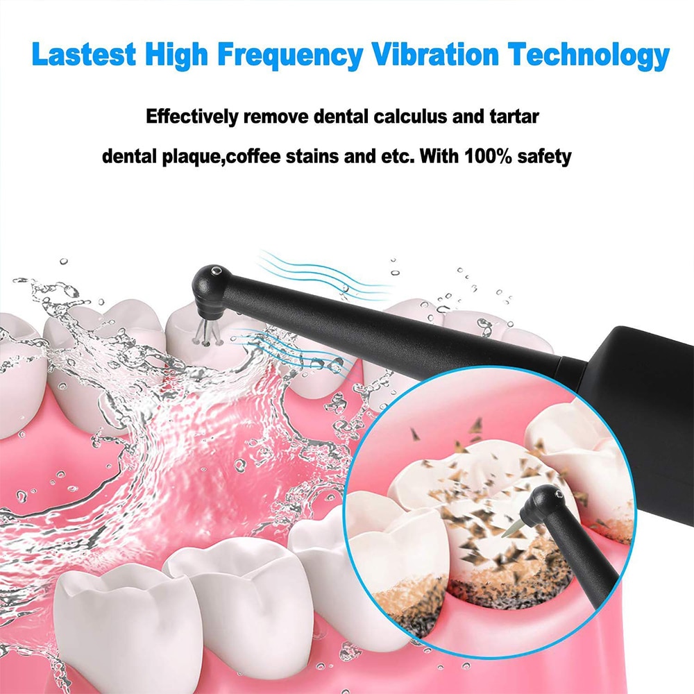 Tooth Calculus Remover Electric Sonic Dental Scaler dental tartar cleaner Cleaning Tooth Stains Tartar tool tooth whiten machin