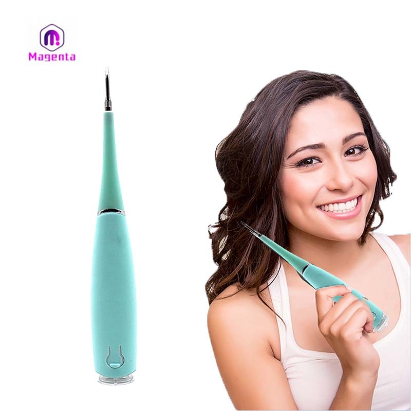 Portable Electric Sonic Dental Scaler Tooth Calculus Remover  Stains Tartar Tool Cleaner Oral Hygiene  Dentist Whiten Teeth