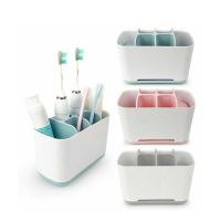 1pcs Toothbrush Toothpaste Holder Case Shaving Makeup Brush Electric Toothbrush Holder Organizer Stand Bathroom Accessories