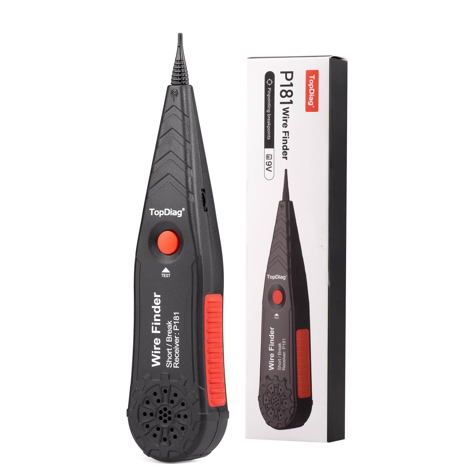 TopDiag P181 Wire Finder, Receiver Find Breakpoint Short Circuit