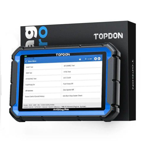 TOPDON ArtiDiag Pro Bidirectional Diagnostic Scan Tool with ECU Coding, 31 Reset Functions, FCA Autoauth, 2 Years Free Update