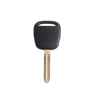 TOY43 Side Face Remote Key Shell 2 buttons For Toyota 10pcs/lot Easy to Cut Copper-nickel Alloy without Logo