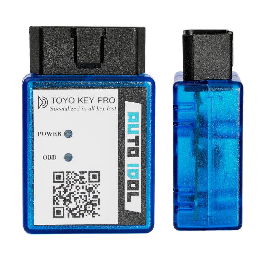 Newest TOYO KEY PRO OBD II for Toyota 40/80/128 BIT (4D, 4D-G, 4D-H) All Key Lost (plug-and-play) Used Alone