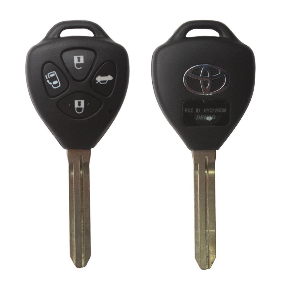Remote Key Shell 4 Button  (TOY43) for Toyota Camry 10pcs/lot Free Shipping