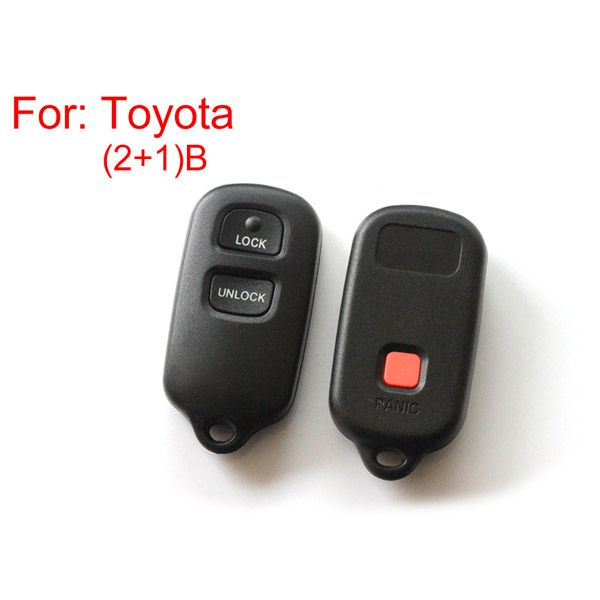 Remote Key Shell 2+1 Buttons for Toyota