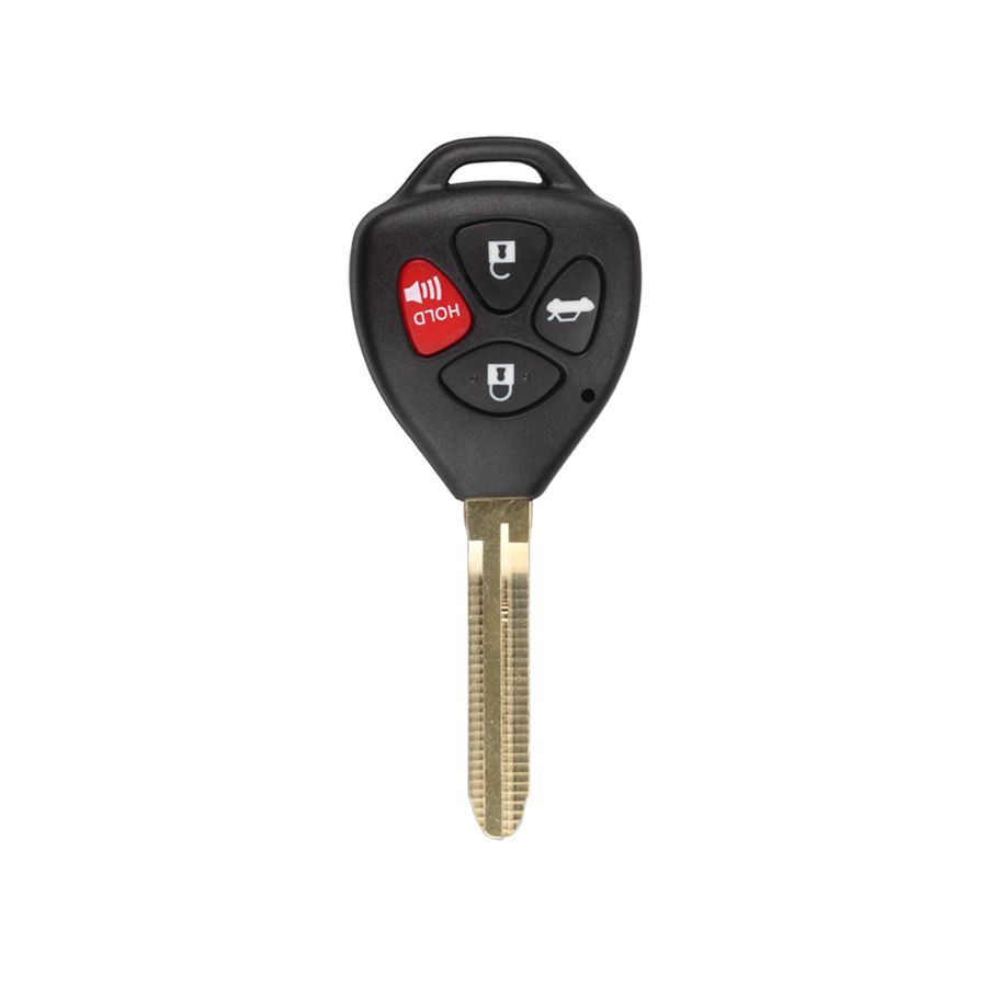 Remote Key Shell 4 Button (With Red Dot Without Sticker) For Toyota 5pcs/lot