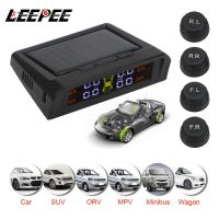 TPMS Car Tire Pressure Alarm Monitor System HD Digital LCD Display Tyre Pressure Temperature Warning Auto Security Alarm Systems