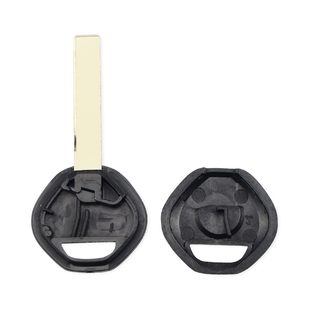 Transponder Chip Blank Key Shell Case For BMW 3 5 6 series X3 X5 Z4 Z8 for E36 E34 E38 E39 Key Uncut Fob HU92/HU58 Blade