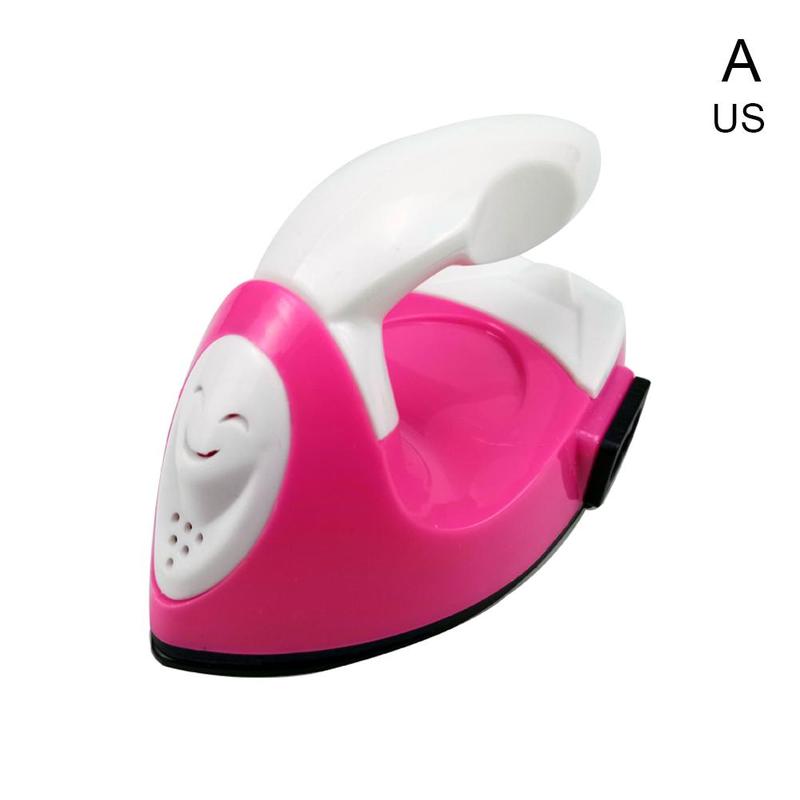 Fast Heated! Travel Electric Iron Handheld Mini Iron Children Electric Iron Hotfix Applicator for Patches Garment Stones