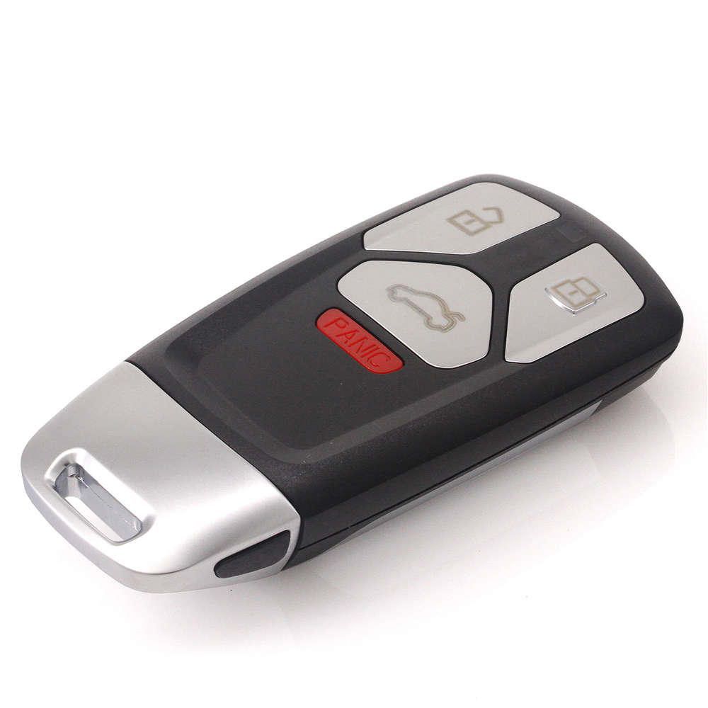 TT 3+1 Button 433MHz Smart Remote Key HU66 FCC ID:NBGFS14P71(Bright Back Side)
