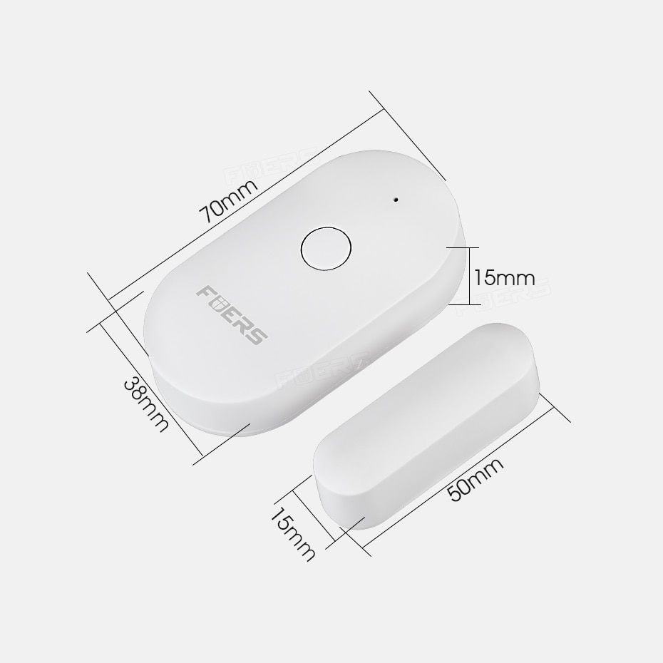 Tuya Smart Home WiFi Door Sensor Door Open Detectors Security Protection Alarm System Home Security Alert Security Alarm