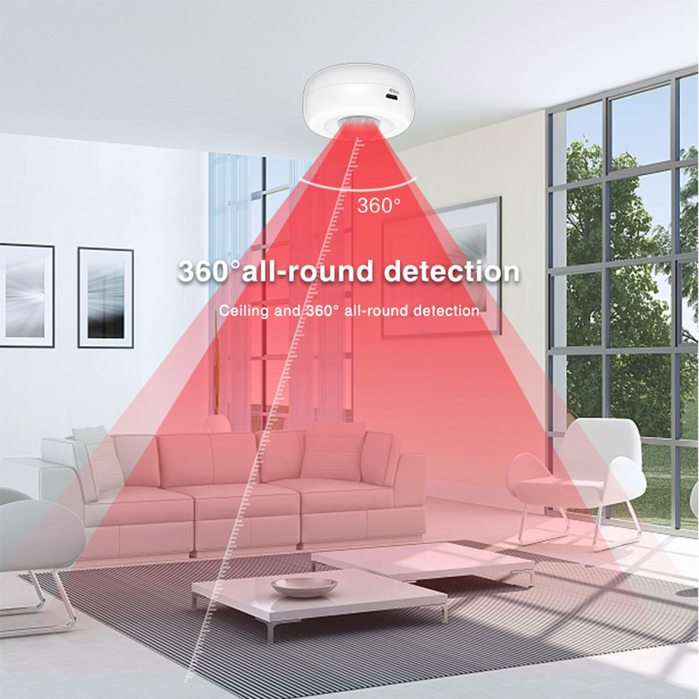 Tuya Smart WiFi PIR Motion Detector Sensor Alarm Infrared Movement Human Body Sensor Smart Life APP Works With Alexa