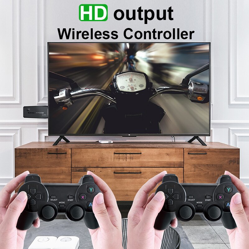 TV Video Game Console Wireless Controller Built in 10000 Games 4K HDMI-Compatible Retro Console Support For PS1/GBA/FC