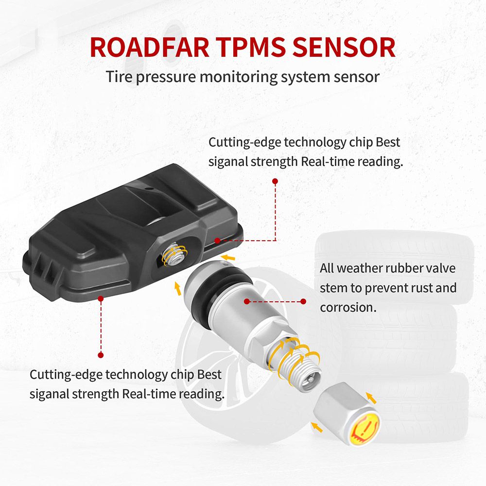 TYPE-BMW1-433 Universal Programmable TPMS Sensor