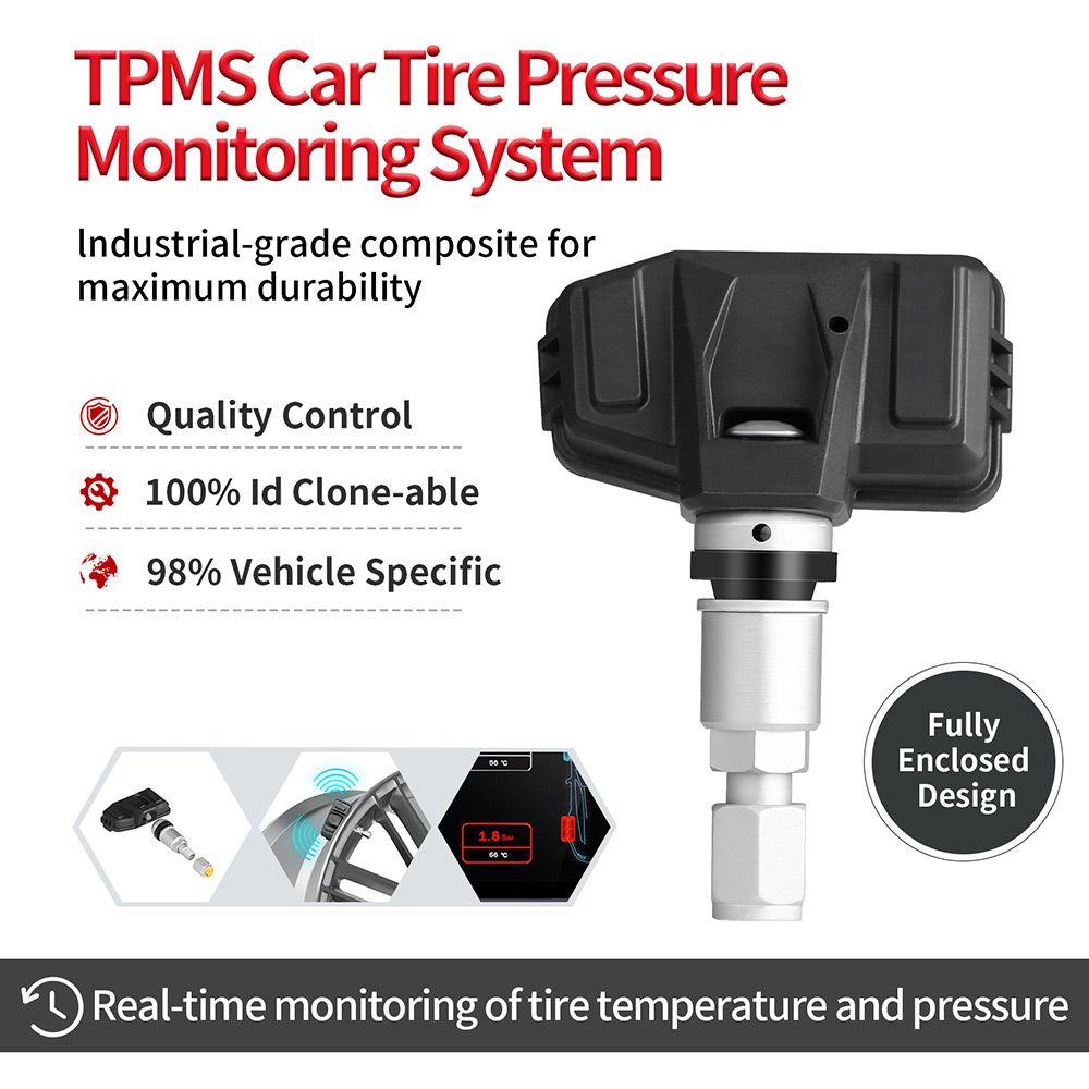 TYPE-BMW2-433 Universal Programmable TPMS Sensor