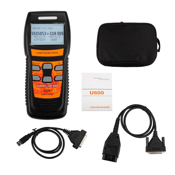 U600 OBD2 CAN Scanner Code Reader Live Data New for VW/AUDI Free Shipping