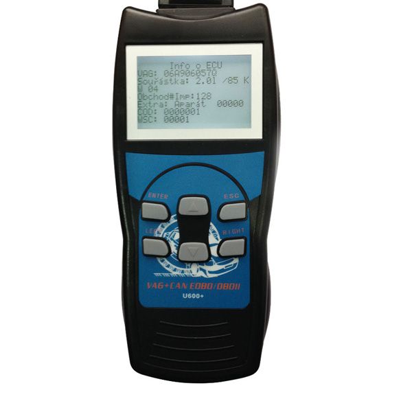 Newest U600+ V-A-G CAN EOBD/OBDII Professional Scanner