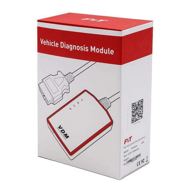 V3.9 VDM UCANDAS Wireless Automotive Diagnosis System with Honda Adapter Support Andriod V5.2